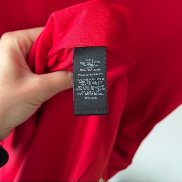 EXPRESS Cut Out Mini Cocktail Dress -‎ Red - Picture 7 of 7